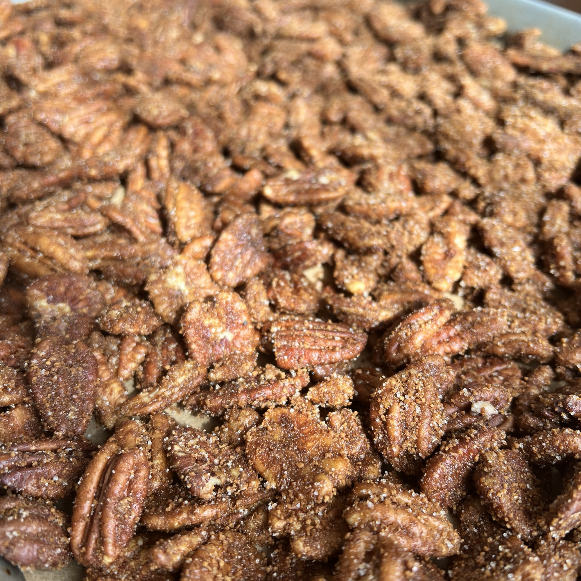 Spiced Candied Pecans